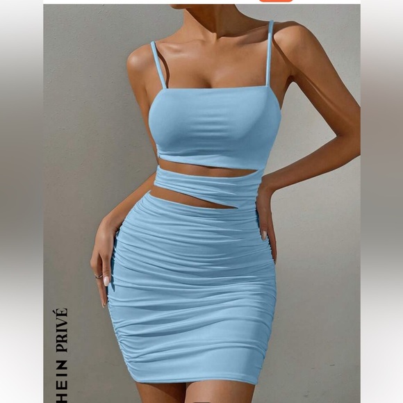 Baby Blue Dress - Picture 1 of 2